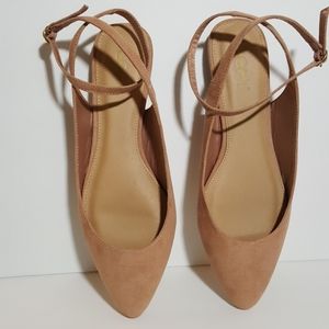 Ann Taylor Loft Wrap Around Slingbacks